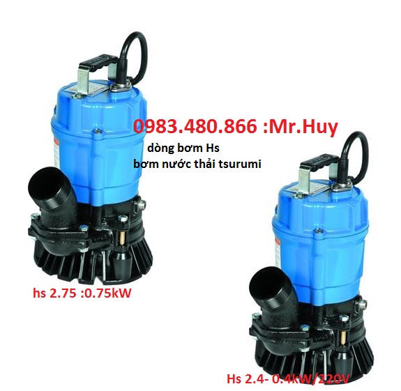 Máy bơm chìm Tsurumi Nhật Bản