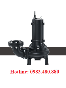 Bơm chìm cắt nghiền rác Tsurumi